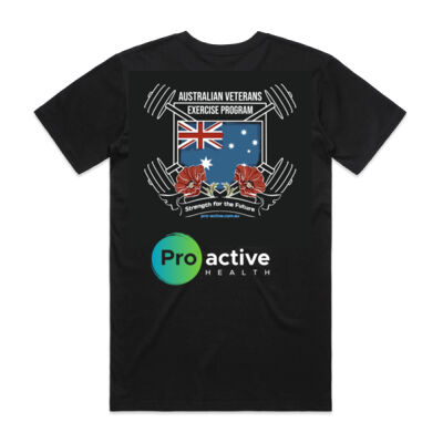 Aust Flag - Veteran Exercise Program Tee - Mens 3 Thumbnail